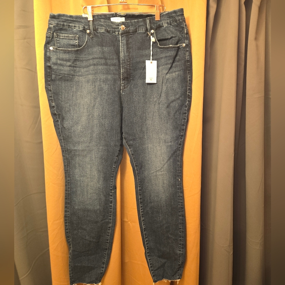 New Good American Good Legs size 24 stretch jeans
